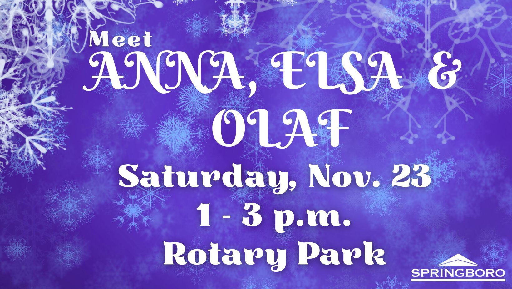 Anna Elsa meet greet