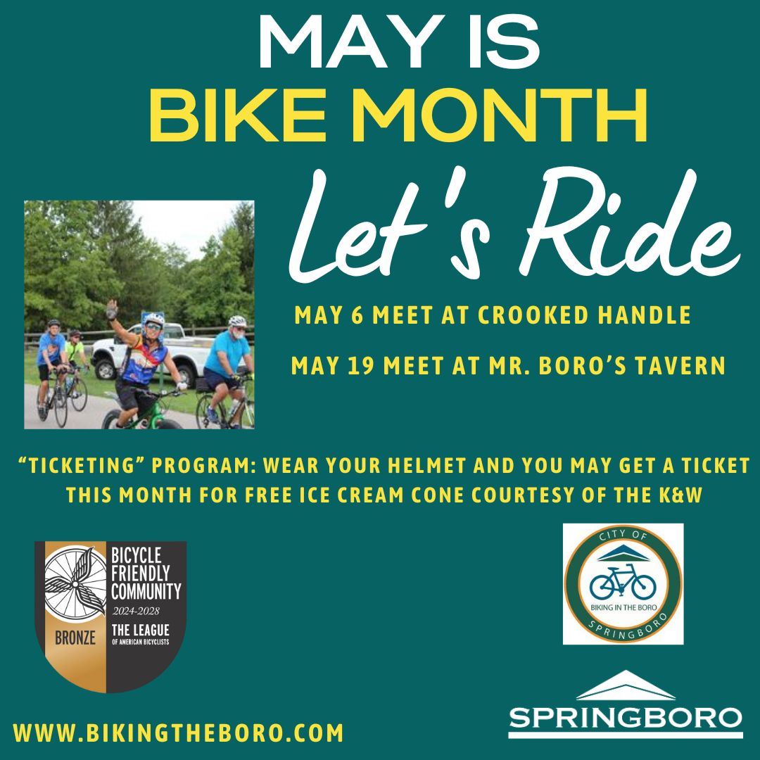 May is Bike Month Instagram Post