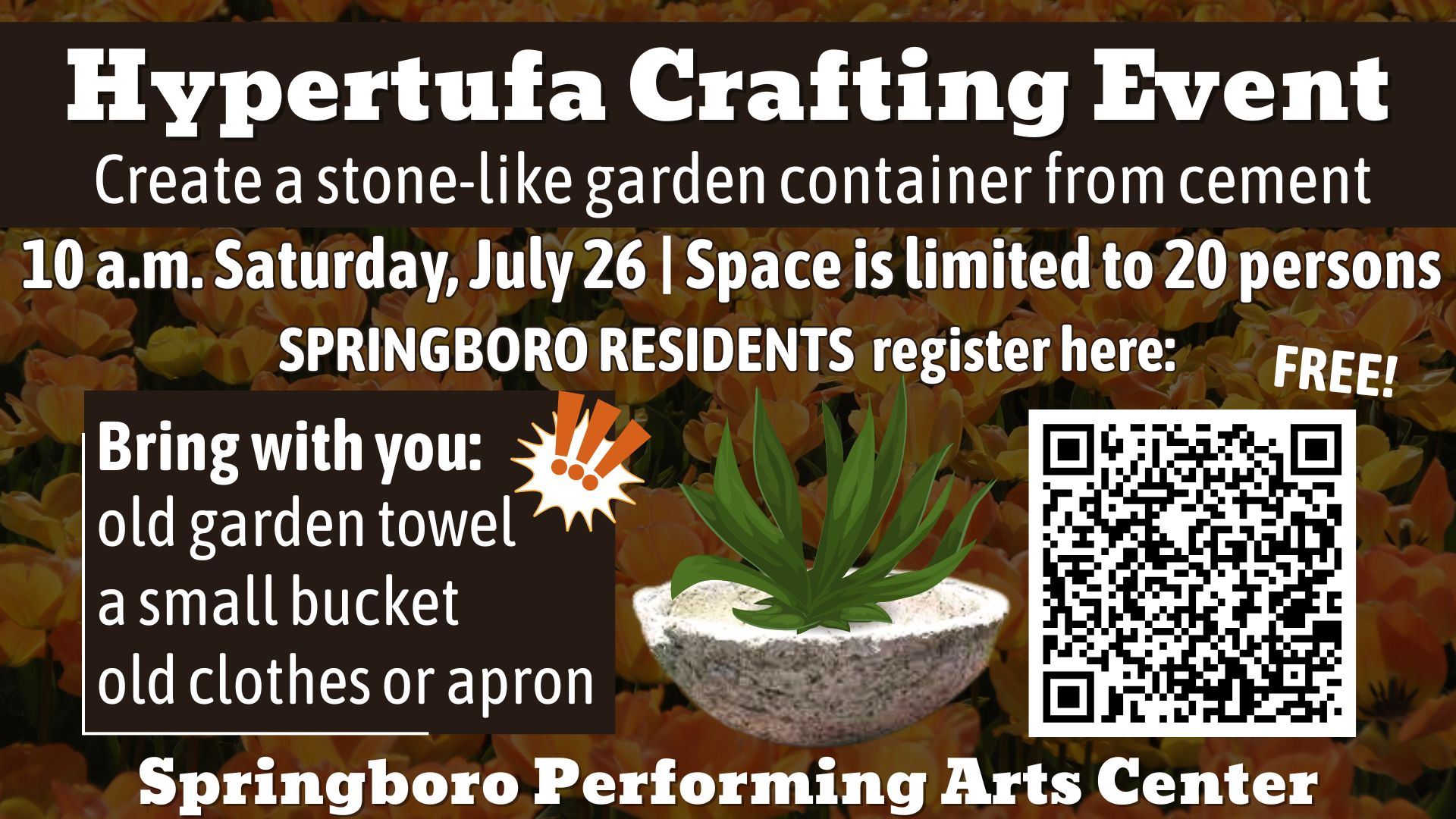 Hypertufa Crafting Event (1)